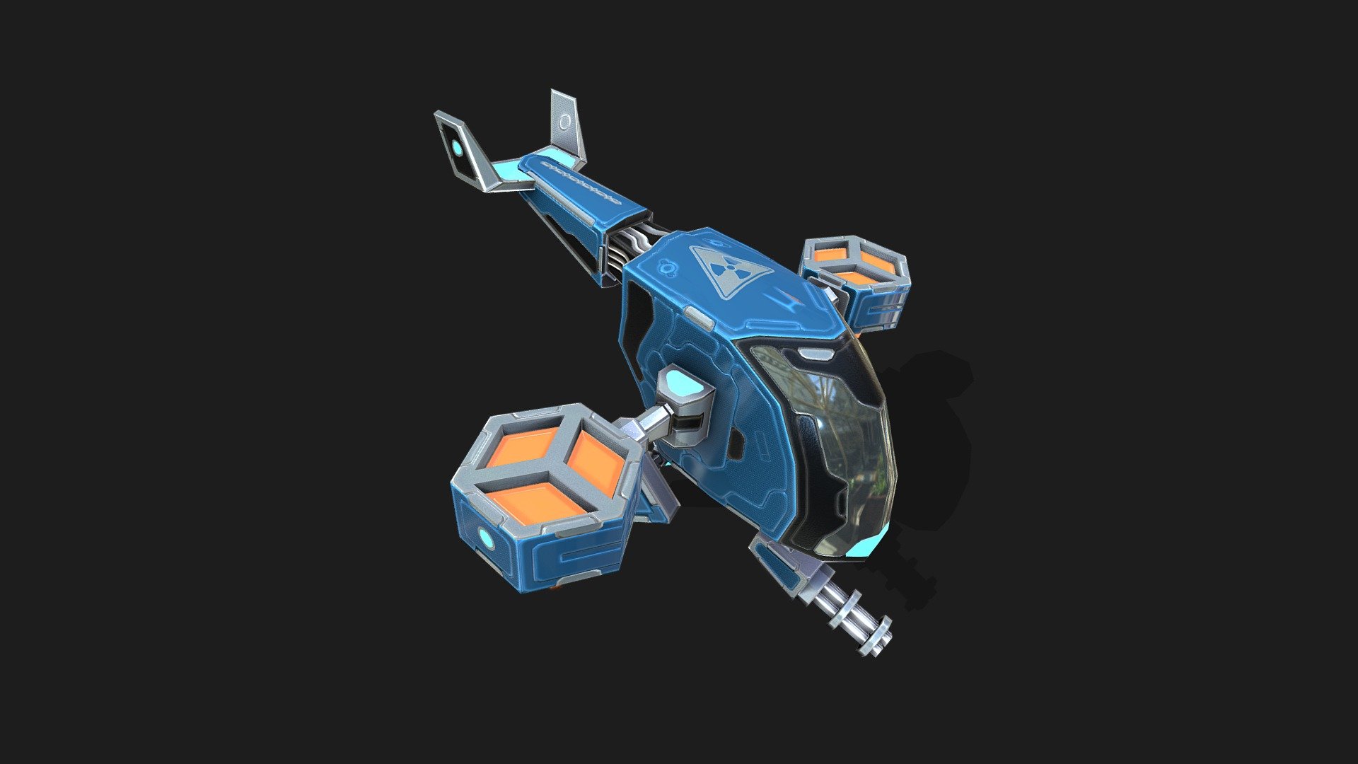 xWar: Anti-Infantry Gunship