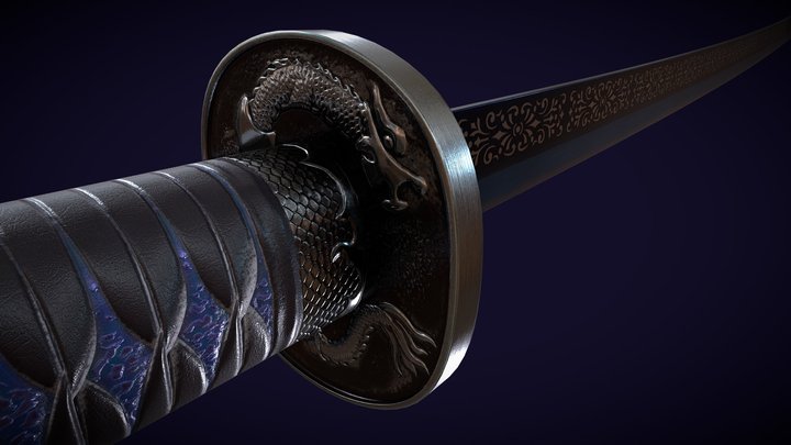 Katana 3D Model