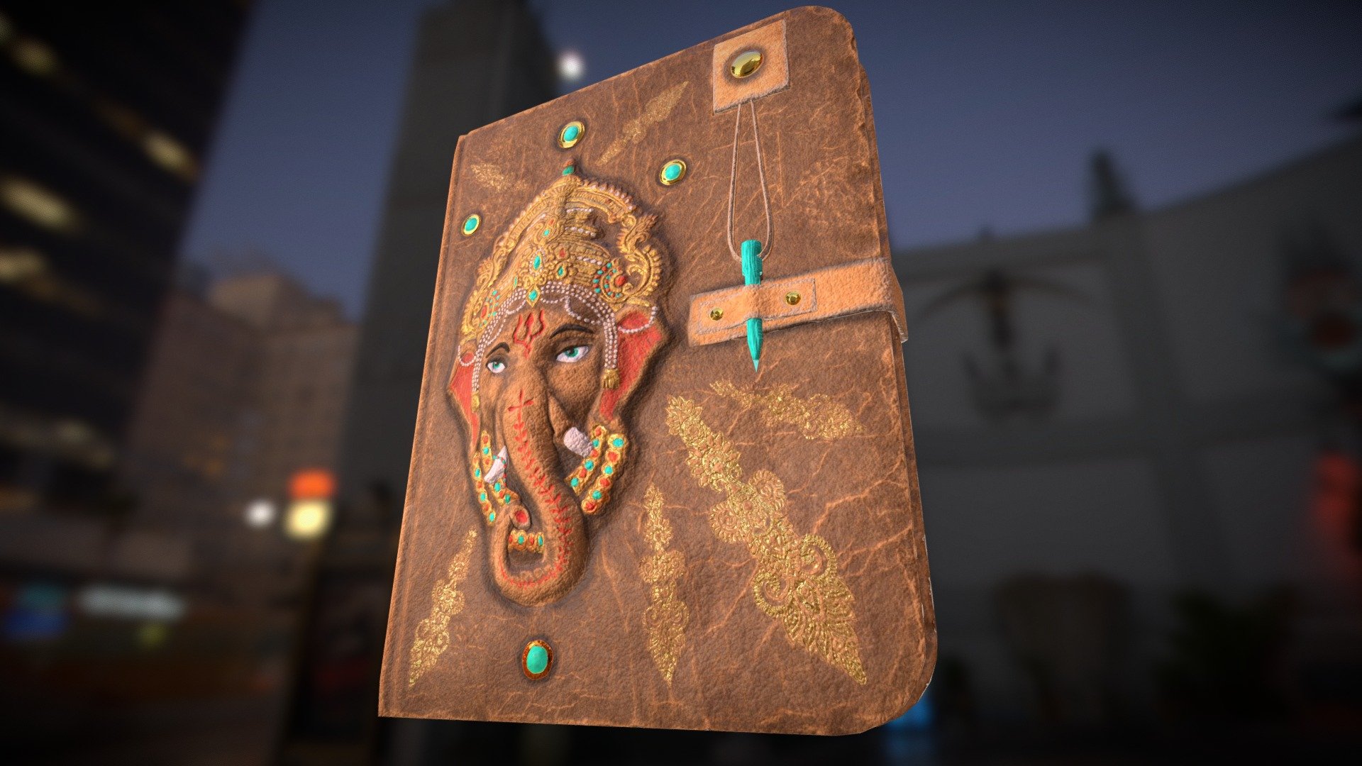 Ganesha Journal 3D model by Emmajh97 [325e969] Sketchfab