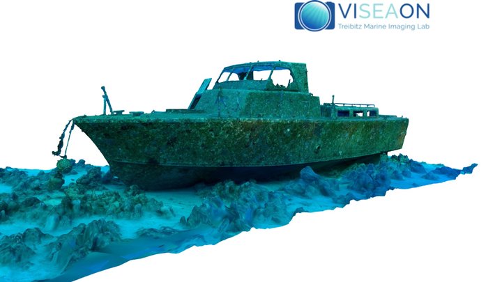 Yatush shipwreck medium q 3D Model