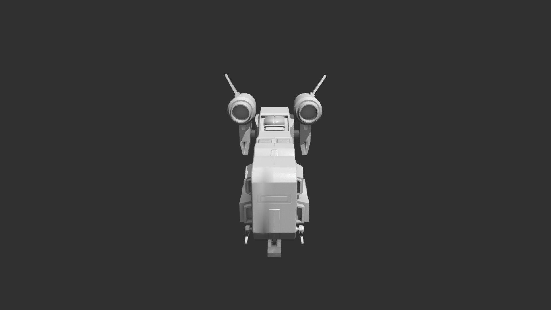 Space Ship - 3D model by JReid [3260597] - Sketchfab