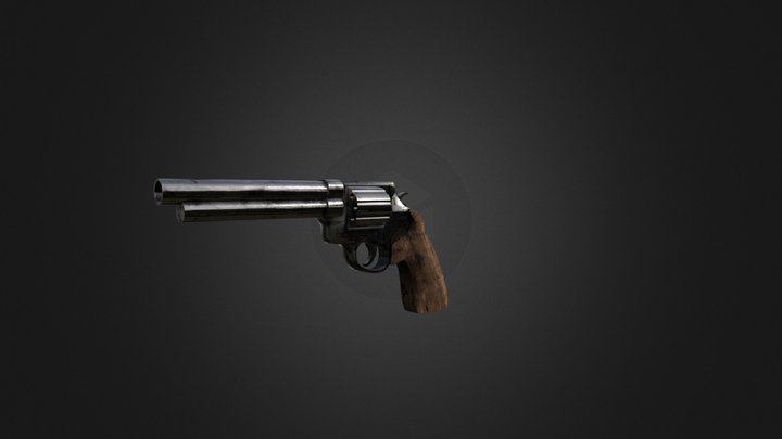 Revolver 3D Model