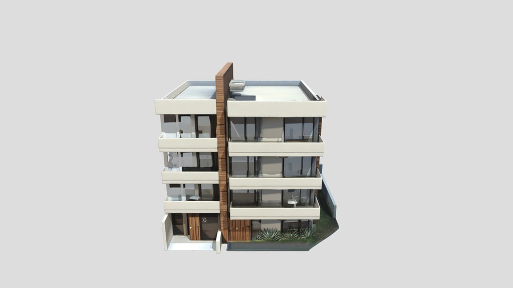 Modern+apartment+3d+model