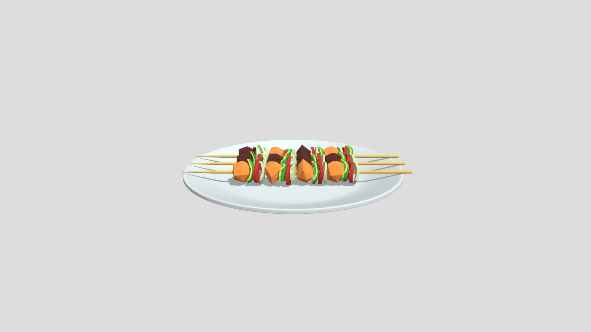 Shish kebab from Poly by Google
