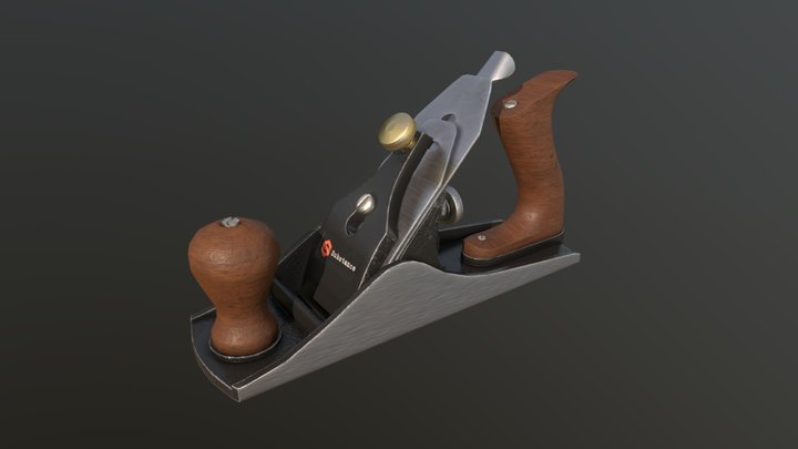 Hand plane 3D Model