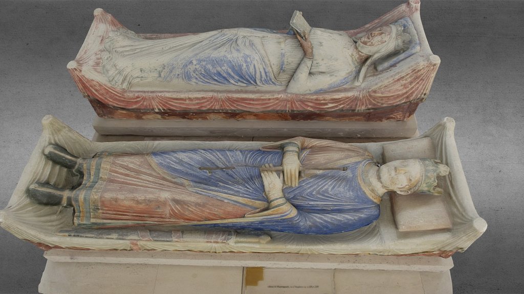Gisants d'Alienor et d'Henri II, Fontevraud
