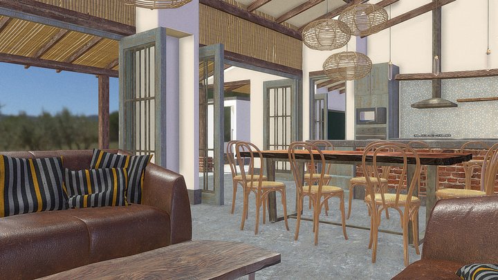 casa Garcia Paredes 3D Model