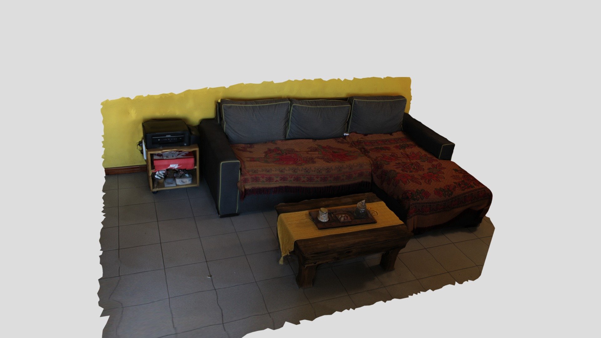 Fotogrametría espacio living