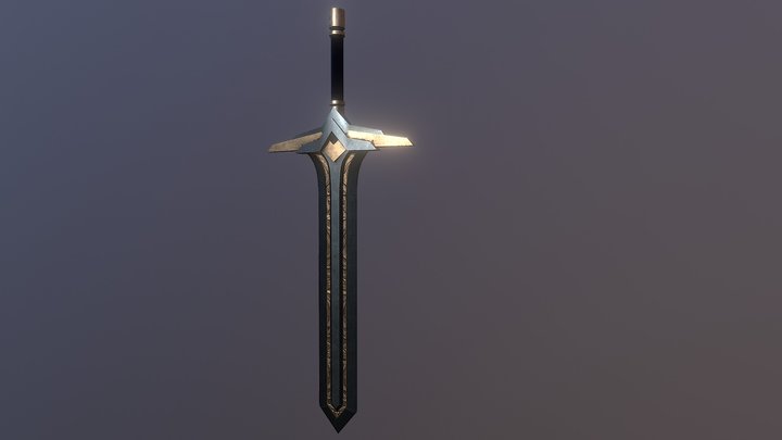 Sword_beginer_01 3D Model