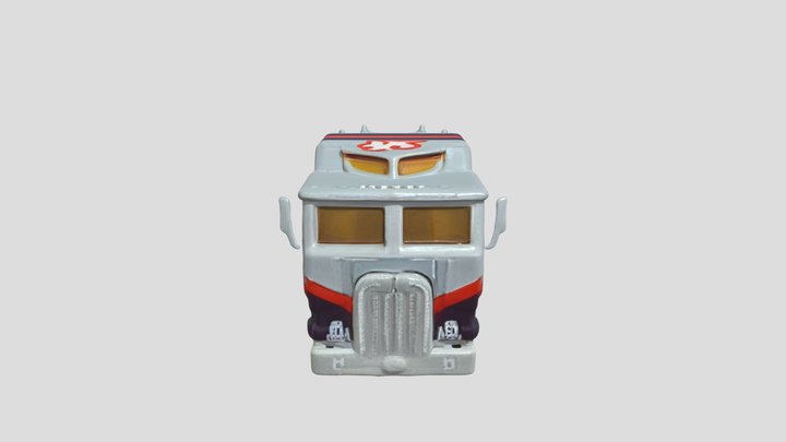 Cabover truck 3D Model