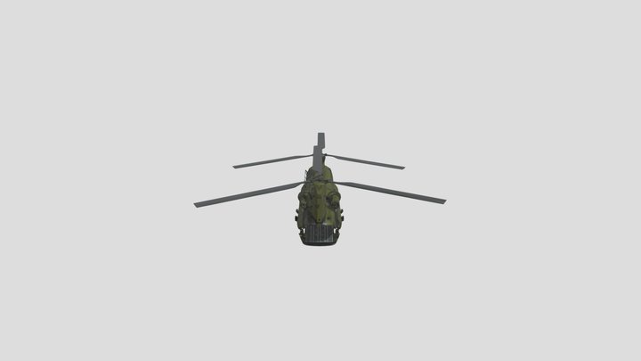 Chinook 3D Model