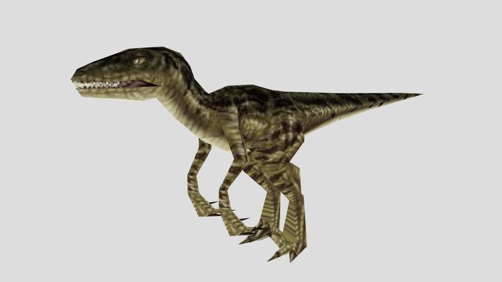 Dino Crisis 1 - Velociraptor 3D Model