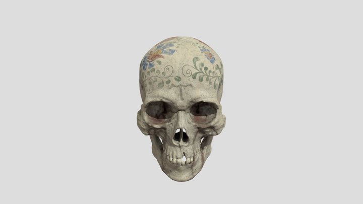 Mystical skull 3D Model
