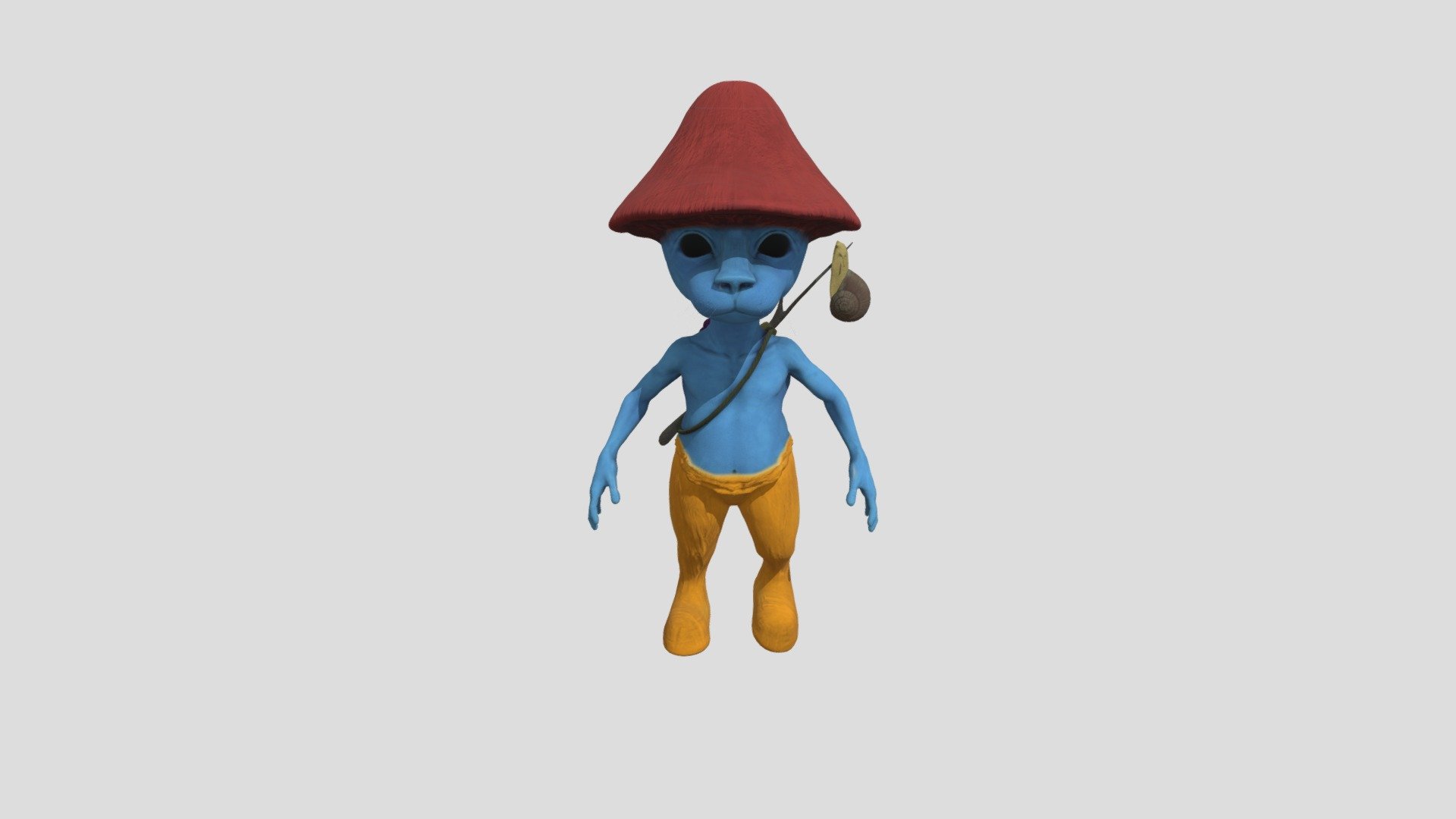 SMURF CAT 3D model 3D printable