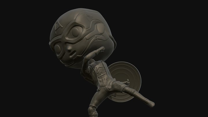 Captain America 3D printing