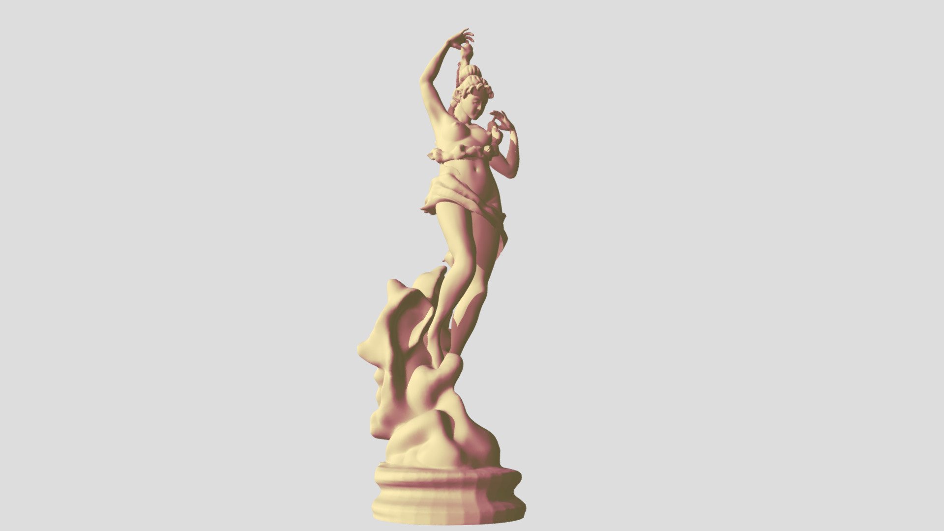 La Primavera Sculpture Buy Royalty Free 3D model by Connor R. Cox