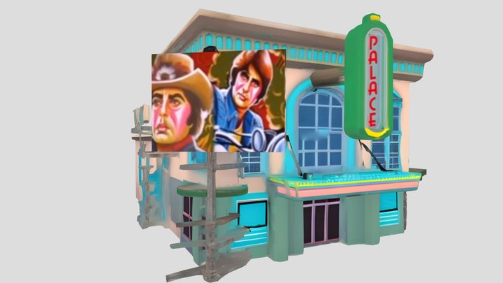 INDIAN VILLAGE THEATER 3D MODEL
