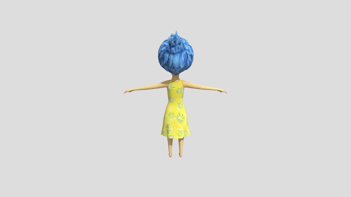 Joy Inside Out Thought Bubbles 3d Model 3D Model