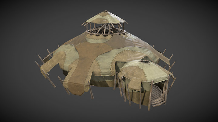 Planetouched Wilds Tent 3D Model