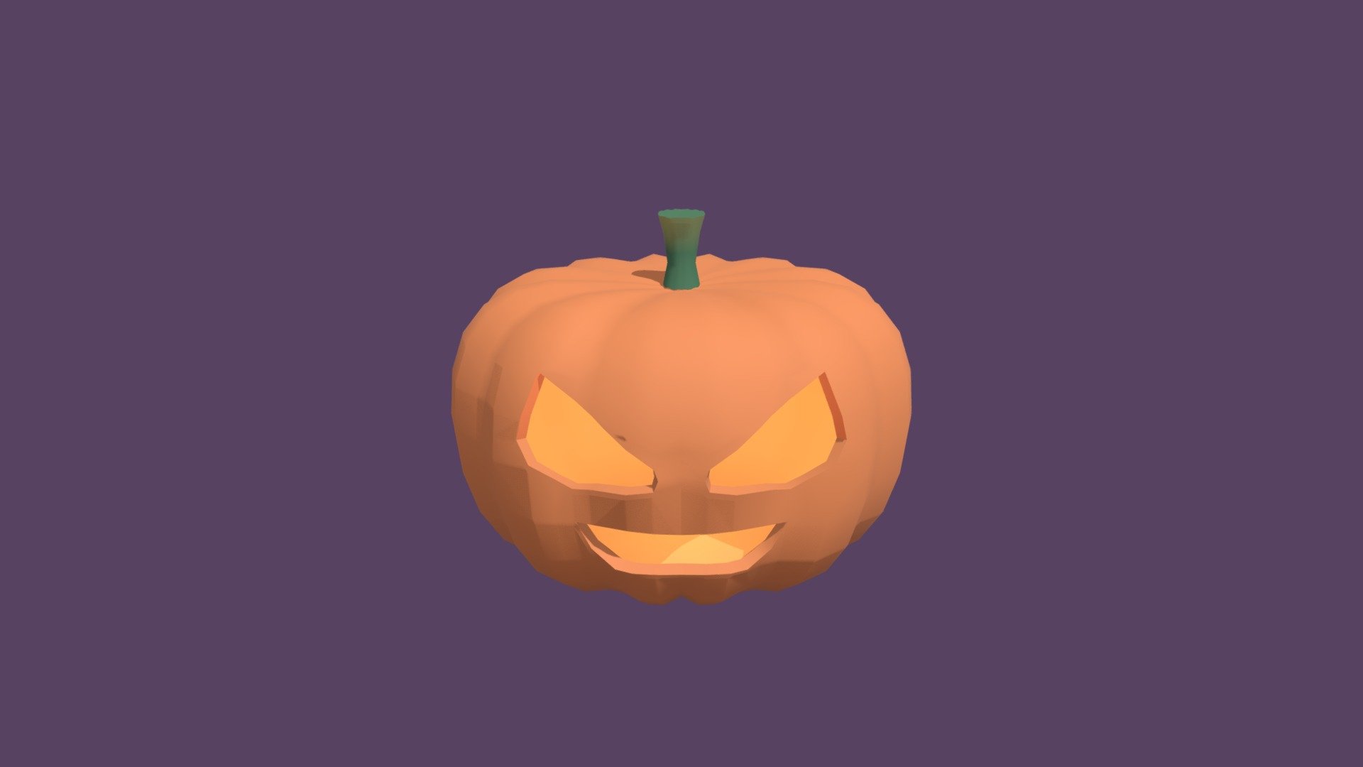 FREE Halloween Pumpkin - Low Poly - Download Free 3D model by SophieJu ...