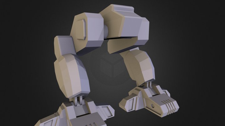 Mech Legs 3D Model