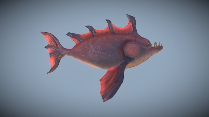Lil' Fishy 3D Model