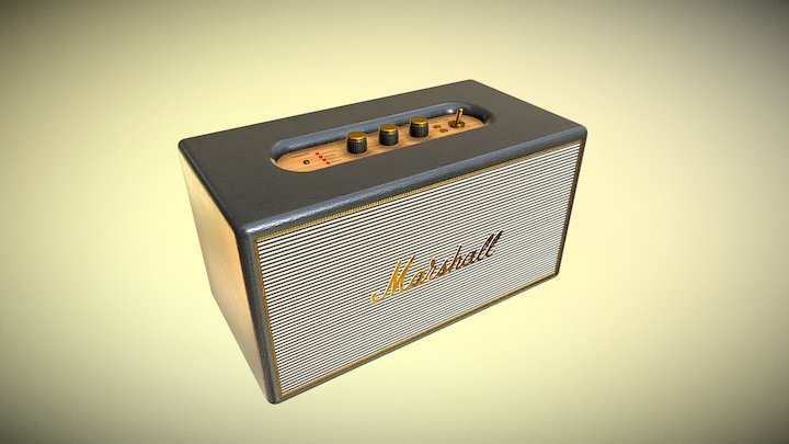 Marshall Stanmore 3D Model