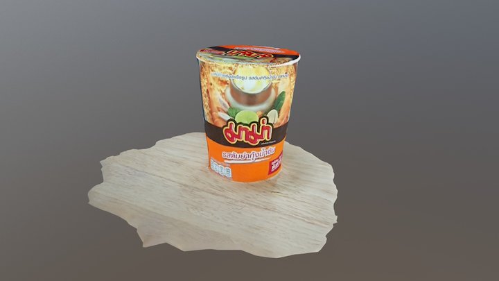 มาม่า 3D Model