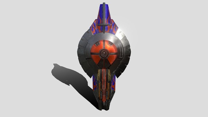 Optimus Prime Shield 3D Model