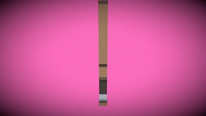 BaseBallStick 3D Model