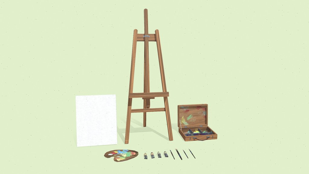 Painting Prop Set