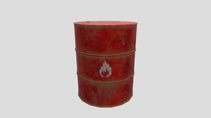 barrel 3D Model