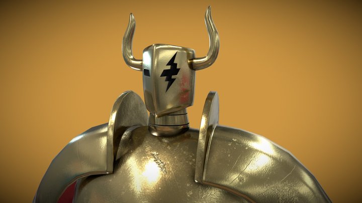 Ousama Ranking - Underworld Captain 3D Model