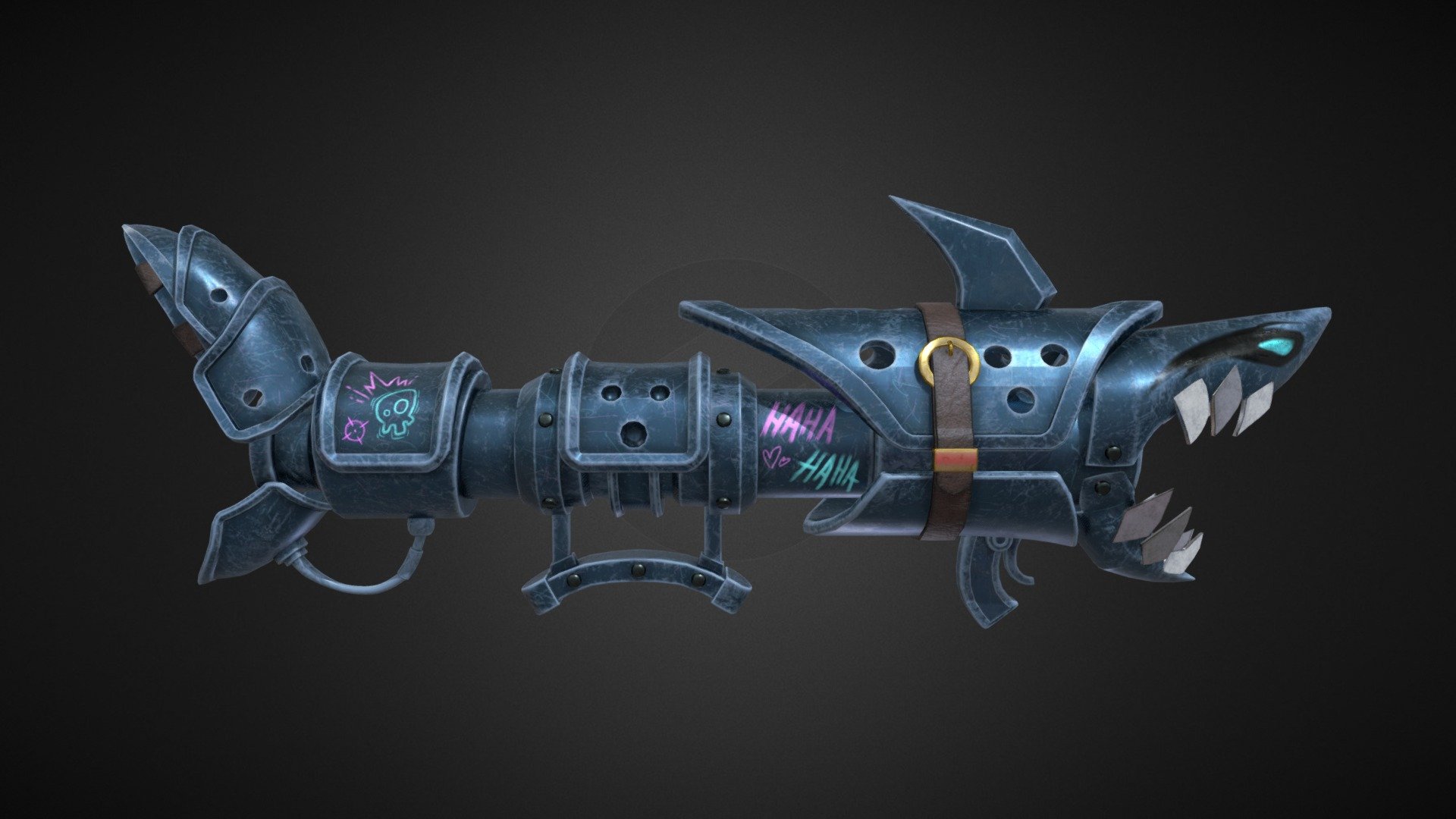 Jinx's Fishbones 3D model by aydan (aydanselimoglu) [327114a
