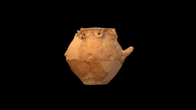 Vaso a più beccucci di Tipo A 3D Model