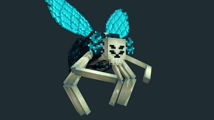 Tales of Sculk: Muragar (Sculk winged spider) 3D Model