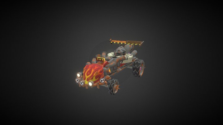 APO RACE CAR 3D Model