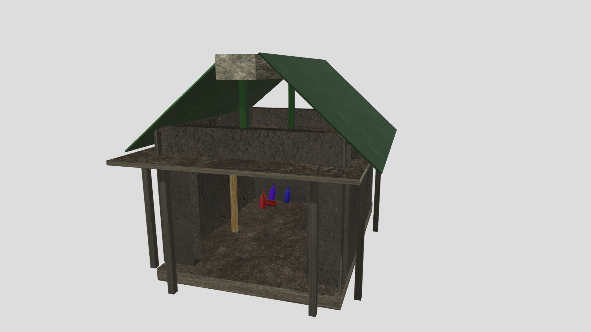 Concrete Build House