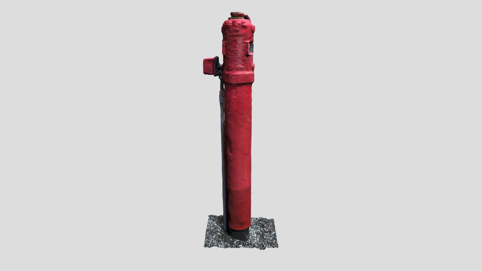Red Gas Valve