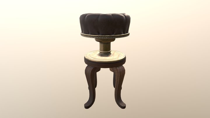 Stool 3D Model