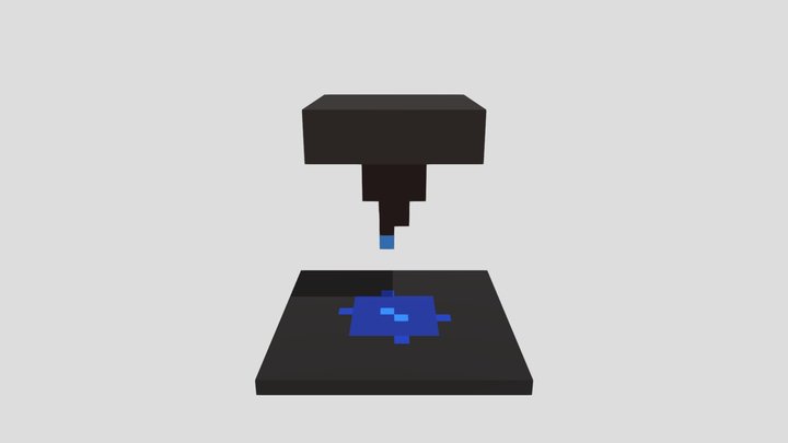 Drip Animation - Voxel 32x32 (Animated) – Gratis 3D-model STL