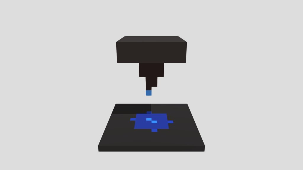 Drip Animation - Voxel 32x32 (Animated)