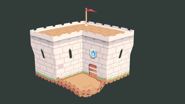 Castle 3D Model