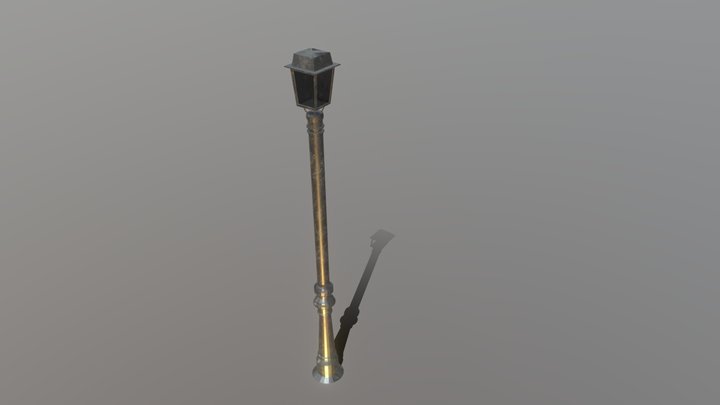 Street Light Lamp Post 3D Model