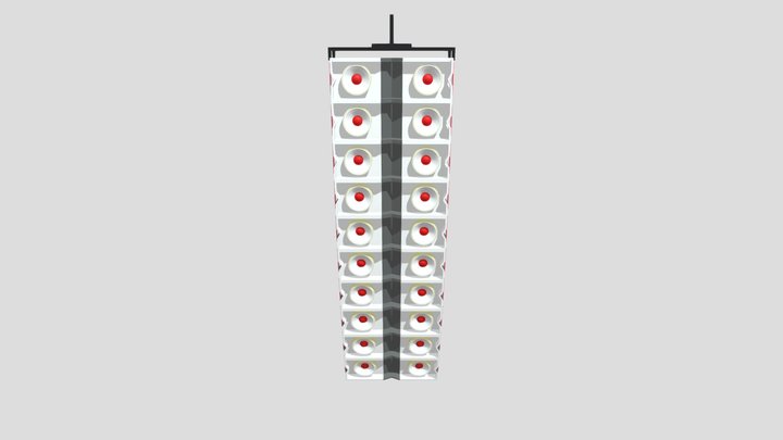 Line arrey blanca – Modello 3D gratuito STL