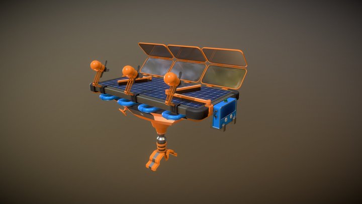 Solar Panel 3D Model