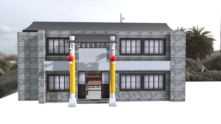 武林外传-同福客栈 3D Model