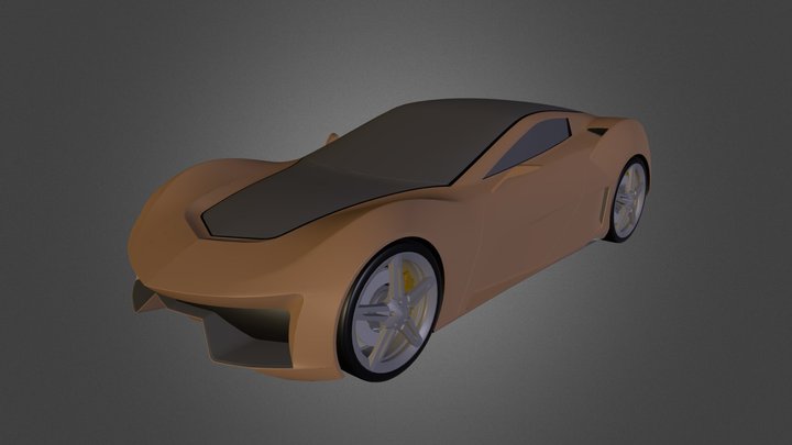 Corvette Stingray 3D Model