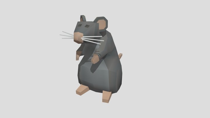 Rat Friend 3D Model