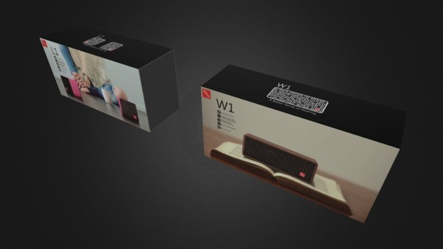 W1 Or L1 包裝盒模擬圖 V1 3D Model